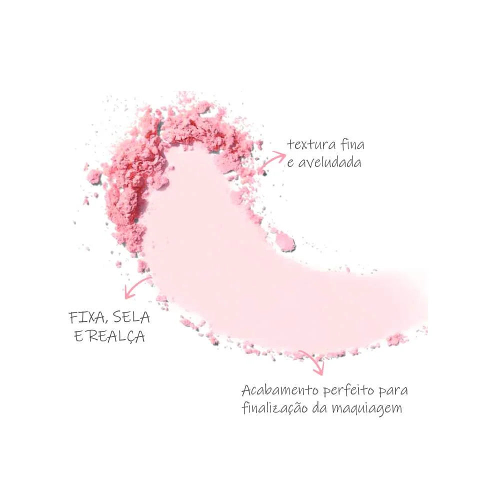 PÓ FACIAL SOLTO ROSA PINK POWDER BY KAREN BACHINI