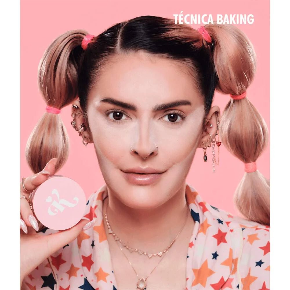 PÓ FACIAL SOLTO ROSA PINK POWDER BY KAREN BACHINI