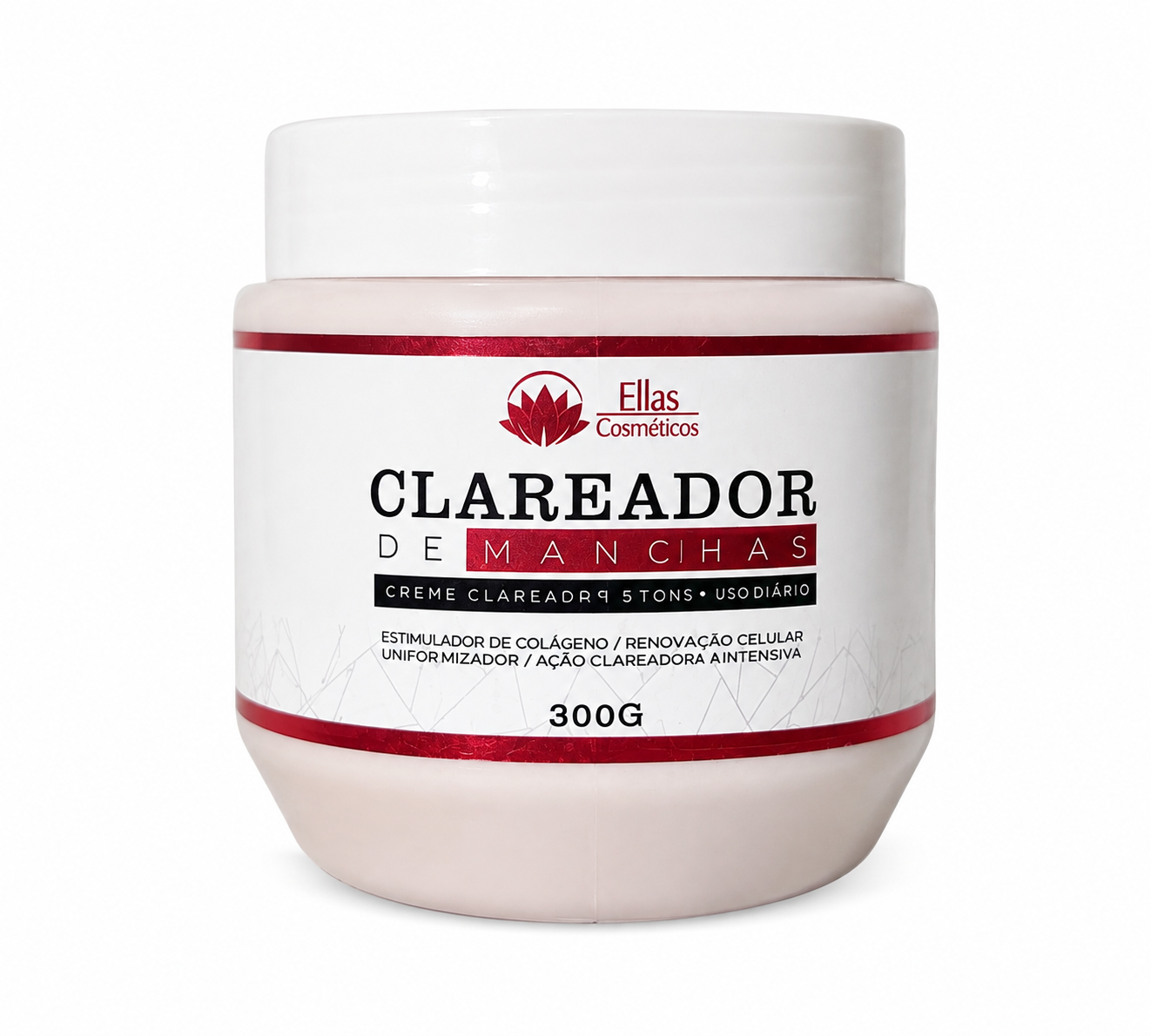 Clareador de Manchas Noturno Ellas Cosméticos 300g