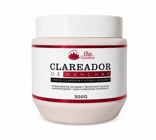 Clareador de Manchas Noturno Ellas Cosméticos 300g
