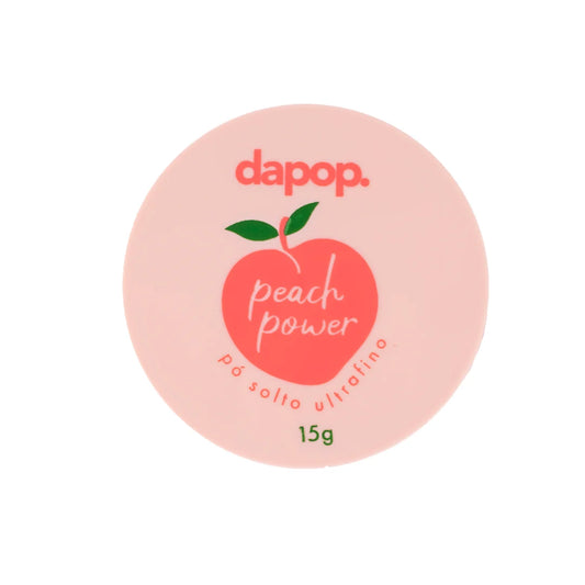 PÓ SOLTO ULTRAFINO PEACH POWER PÊSSEGO